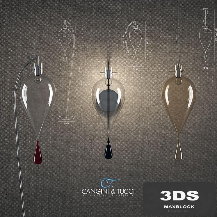 Lamps Goccia Gigante from Cangini &amp; Tucci