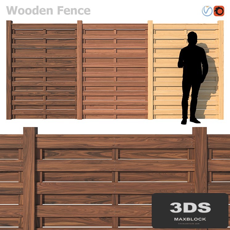 Wooden Fence III
