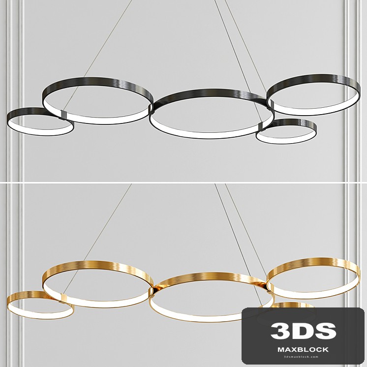 Capella Doveton 5-Light LED Geometric Chandelier