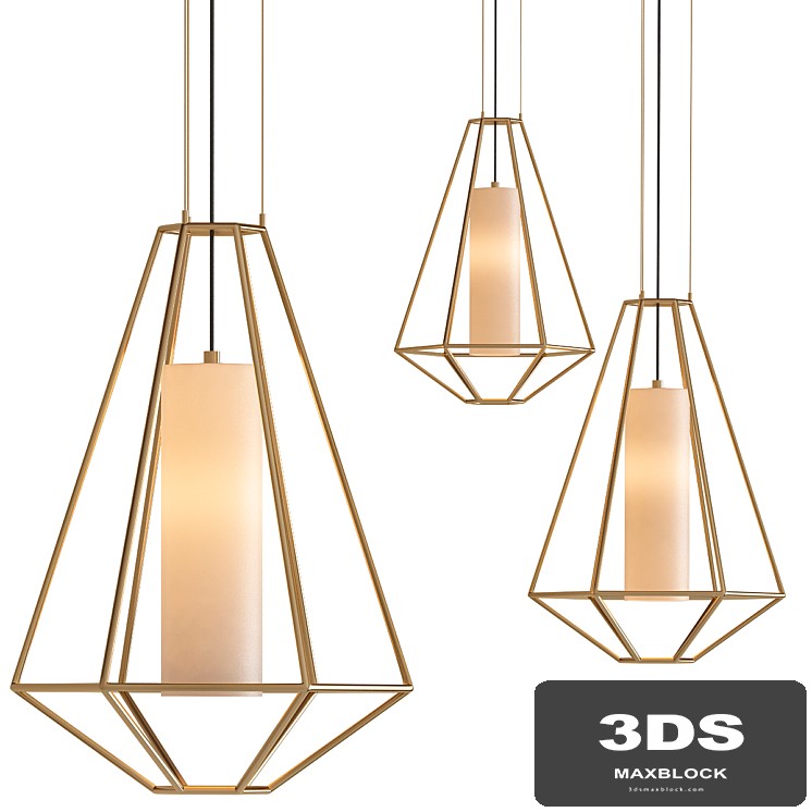 Silhouette 1-Light Gold Leaf Pendant