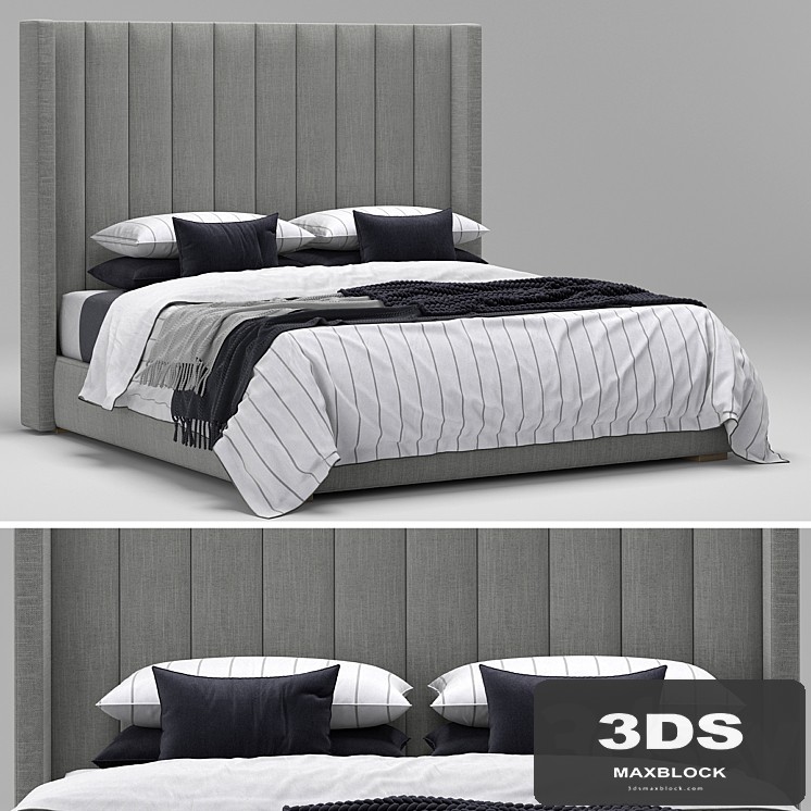 RH Modena Shelter Vertical Channel bed