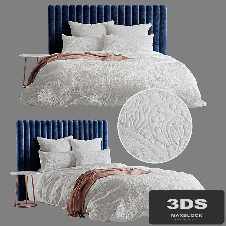 Adairs Bed and Mercer + Reid Avery Quilt Cover