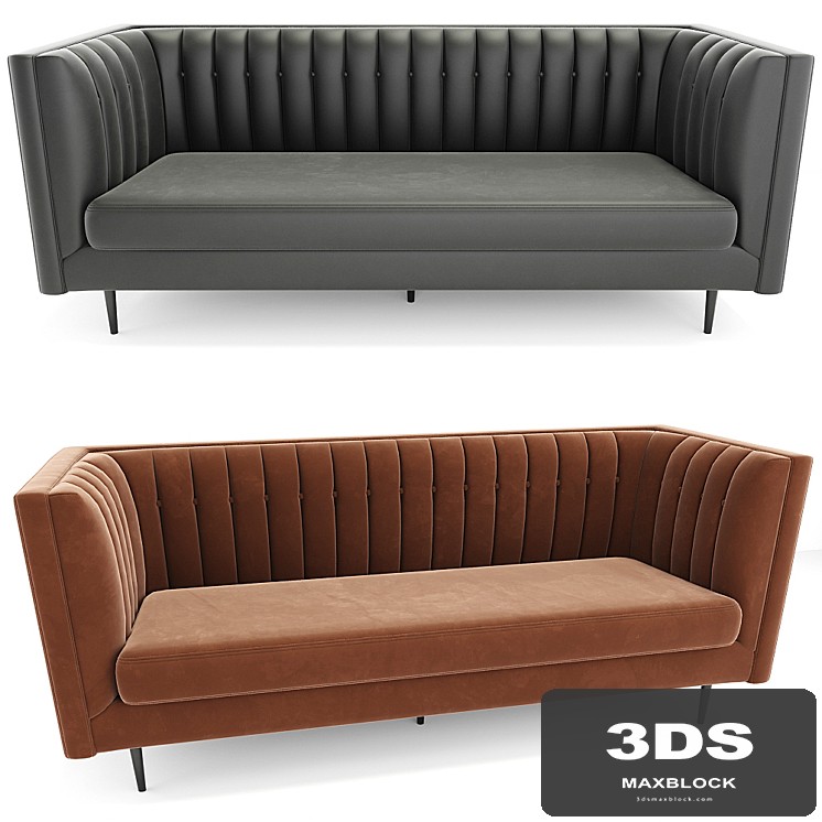 Liang & Eimil Harper Sofa Velvet