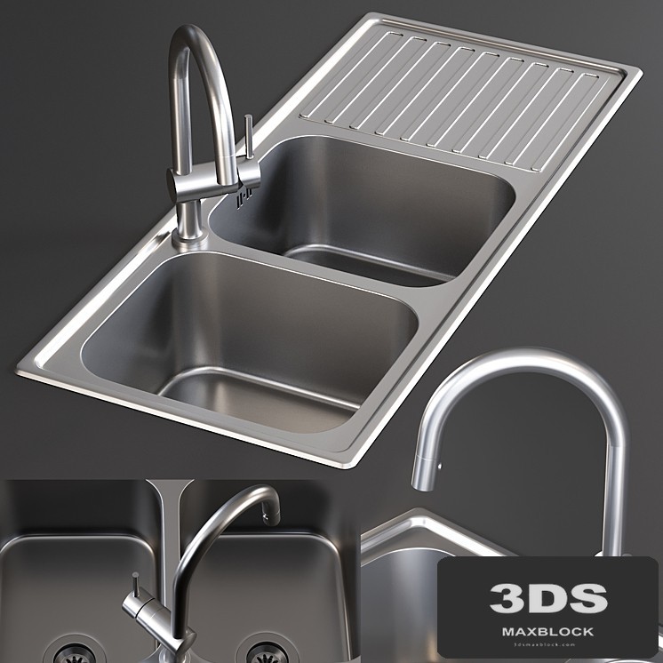 Sink Alba Mixer Smeg