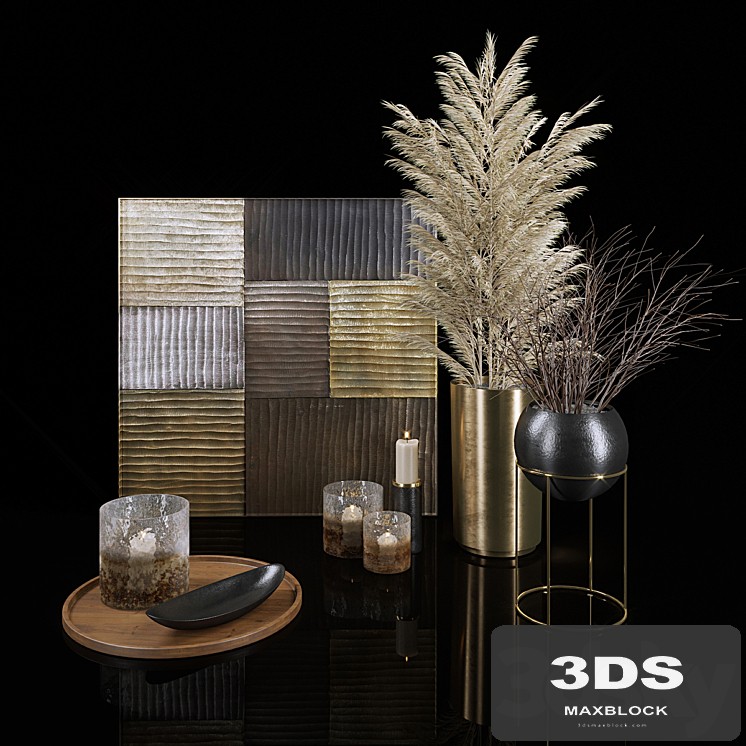 Crate & Barrel Decor Set