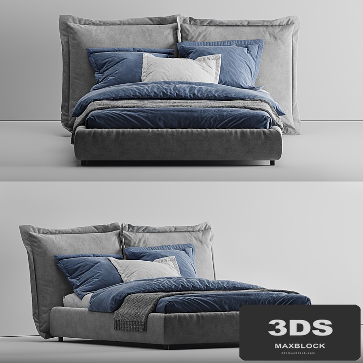 My home collection Face bed