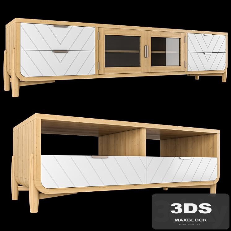 Wind cabinet and Coffee table