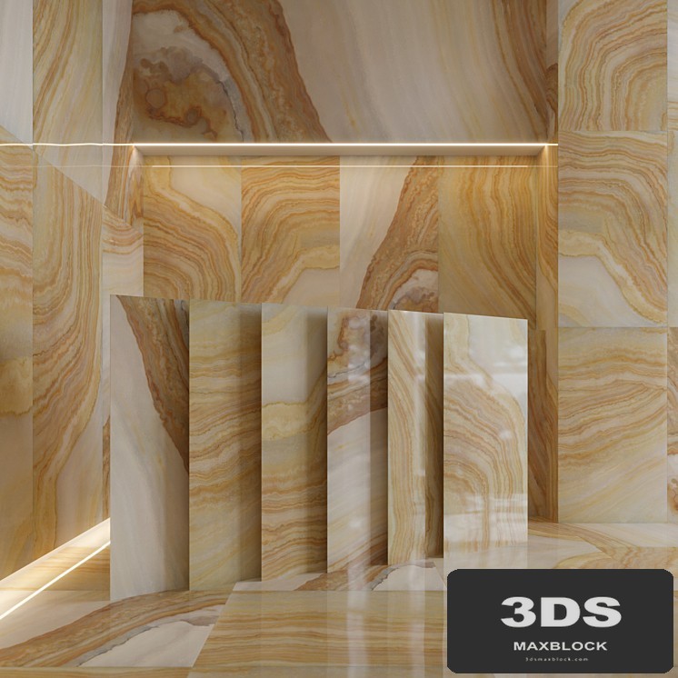 Stone Slab Yellow Onix