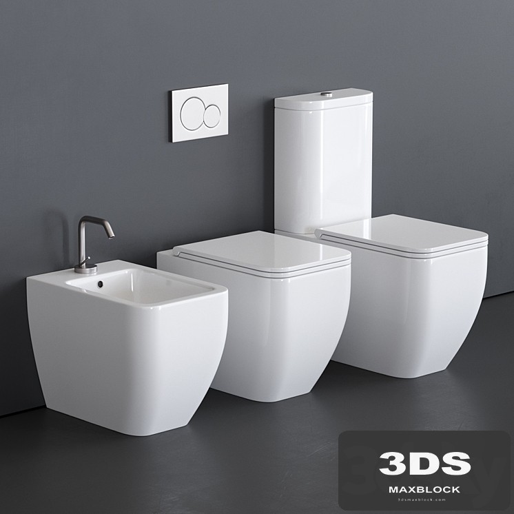 Scarabeo Ceramiche Teorema 2.0 WC art. 5138, art. 5139, art. 5140