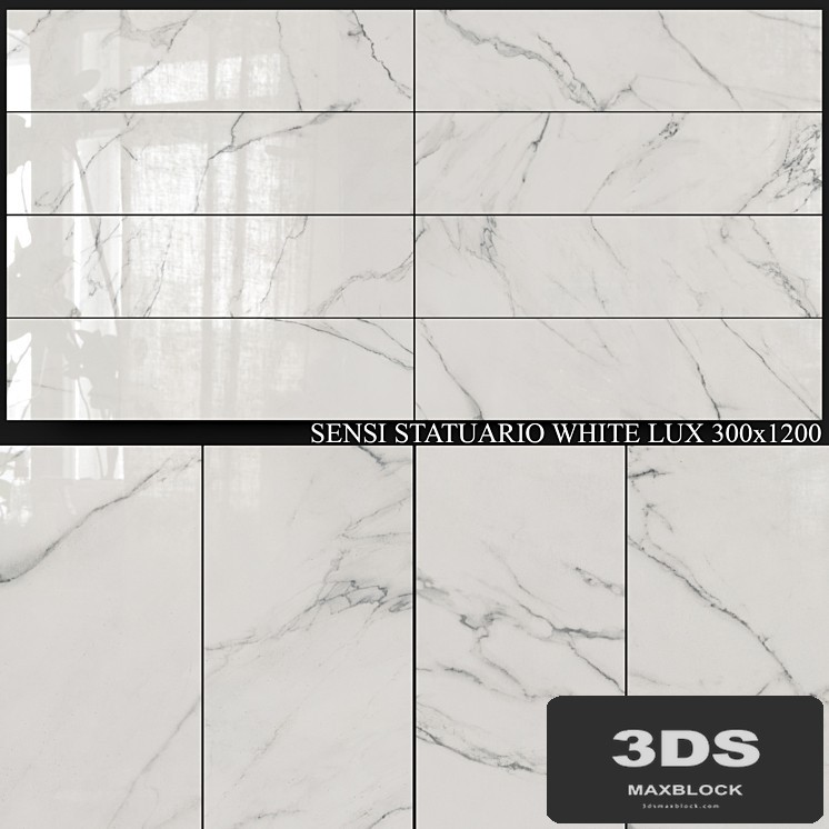 ABK Sensi Statuario White Lux 300x1200
