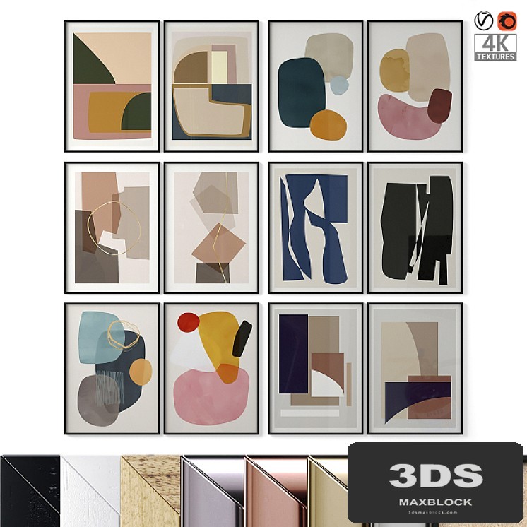 Abstract posters