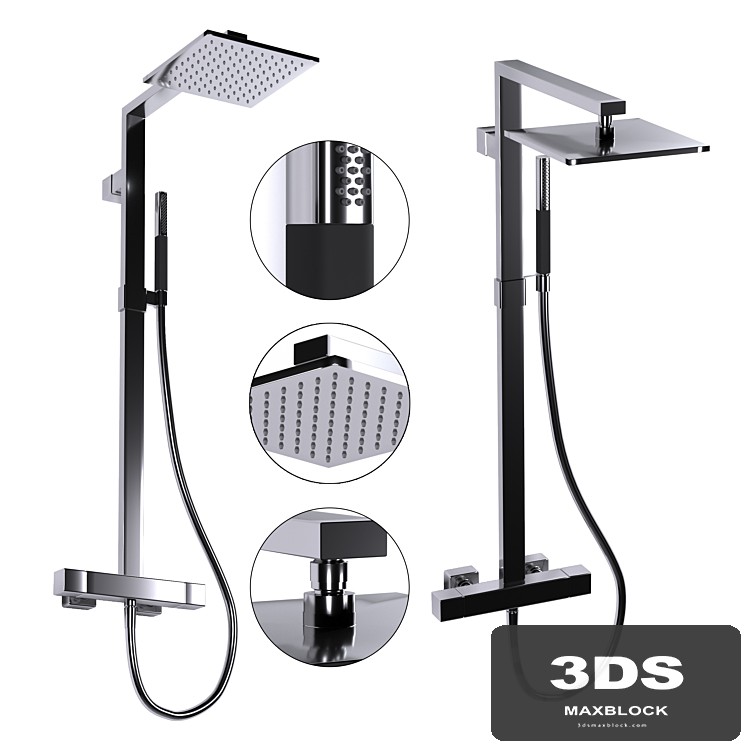 Shower rack Strayt Jacob Delafon.