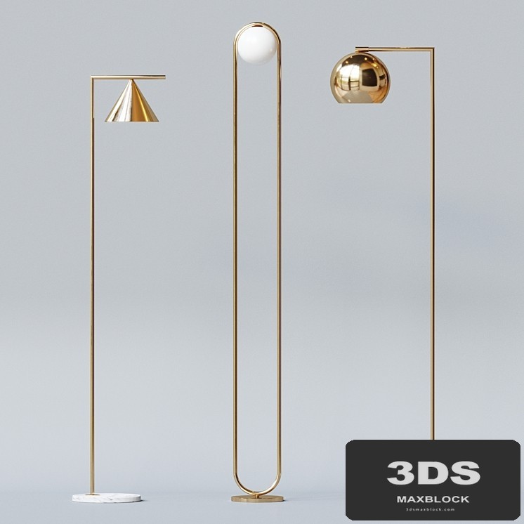 Loft Concept Floor Lamps set