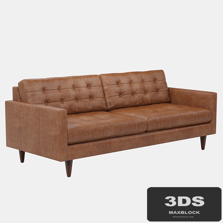 Joybird Eliot Leather Sofa