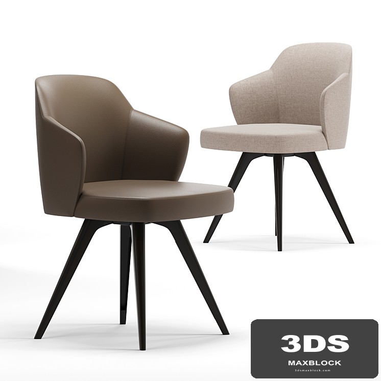 Leslie Dining chair minotti
