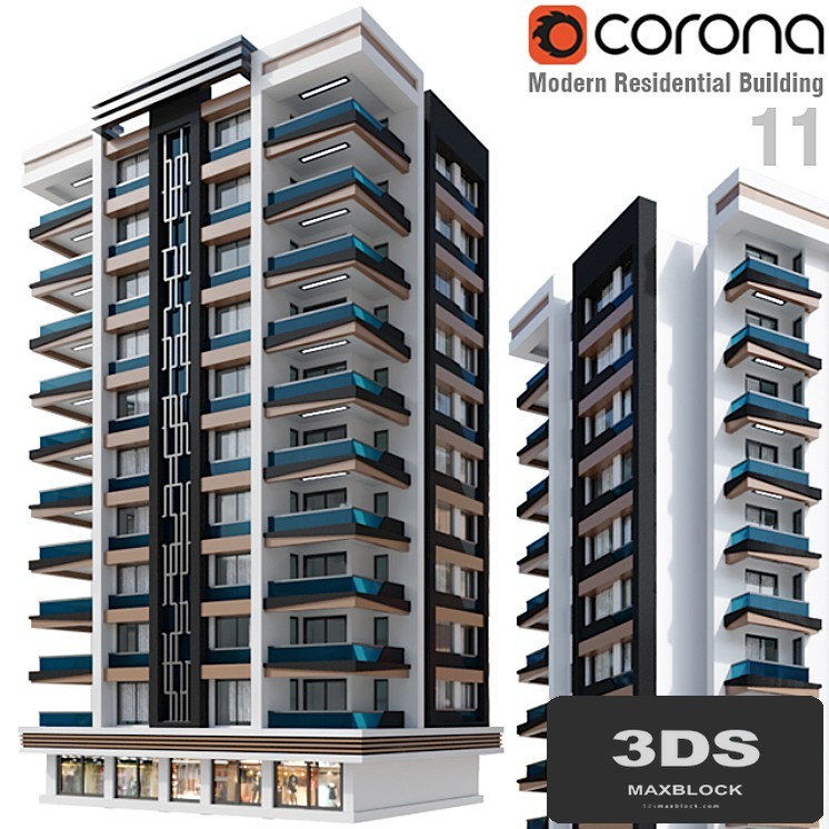 Modern Residential Building 011