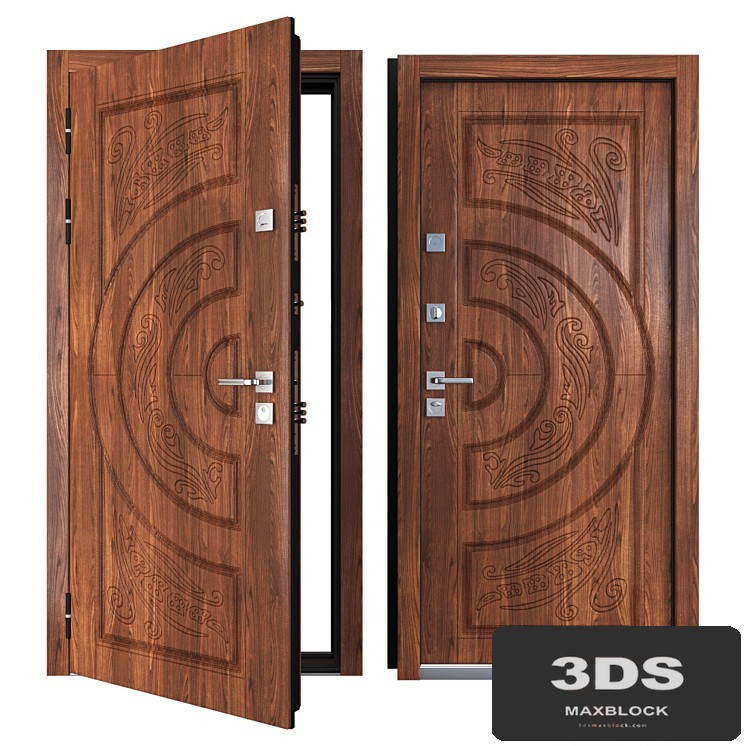 Entrance metal door of Vezha 1 (Your Frame)