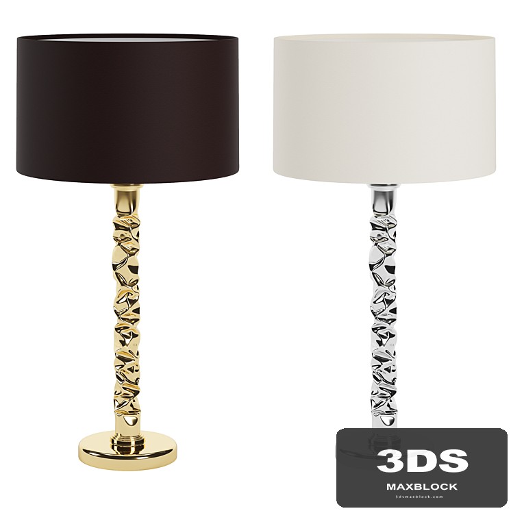 DESK LAMP PORTA ROMANA CRUSHED COLUMN LAMP