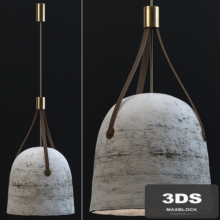 Concrete lamp