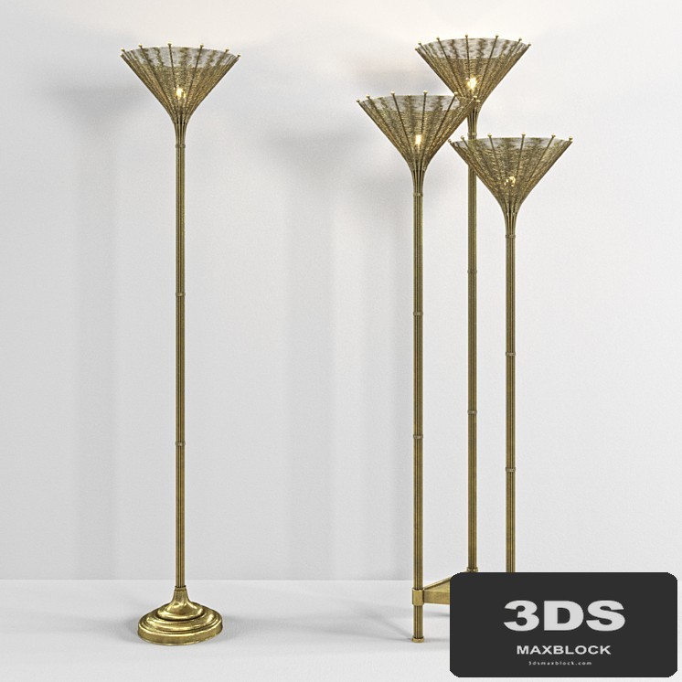 Floor lamps Kon Tiki Eichholtz