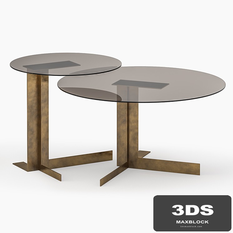 Atlantide coffee & side table