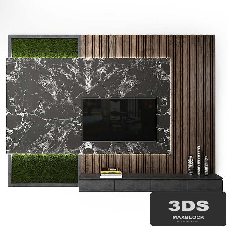 Tv wall set_ 04