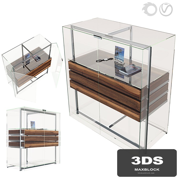 Display cabinet E_serie by Team by Wellis