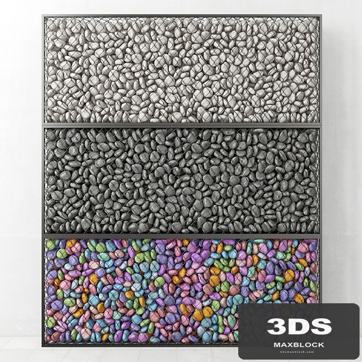 Gabion medium pebble / Gabion medium pebble