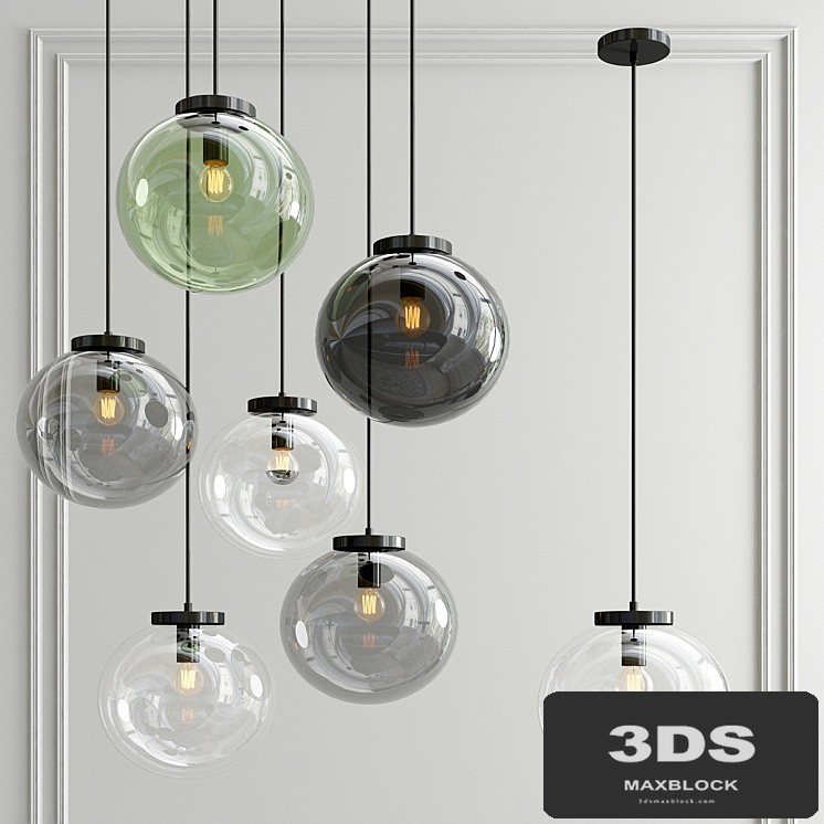 Specktrum glass pendant