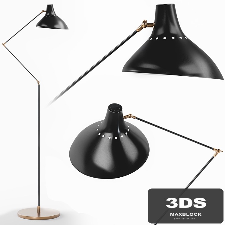 Andrew Martin - Charlton floor lamp