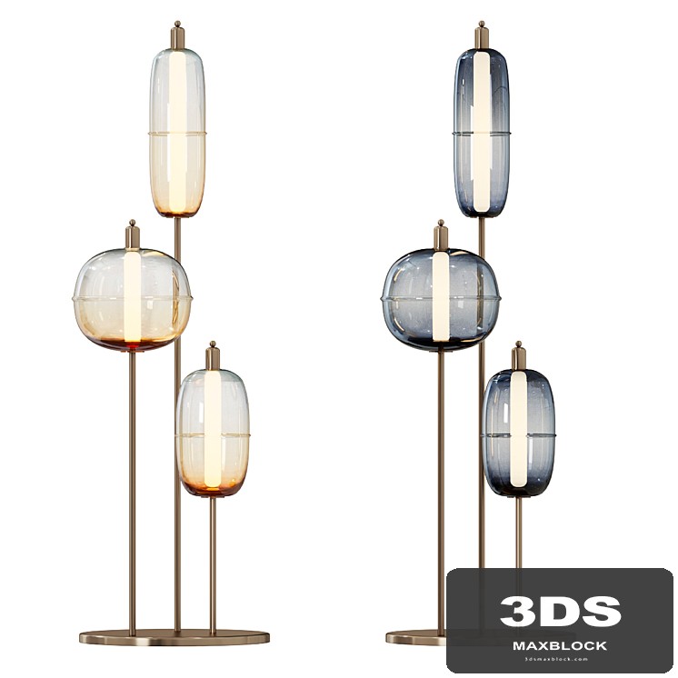 Moirai Floor Lamp Trio