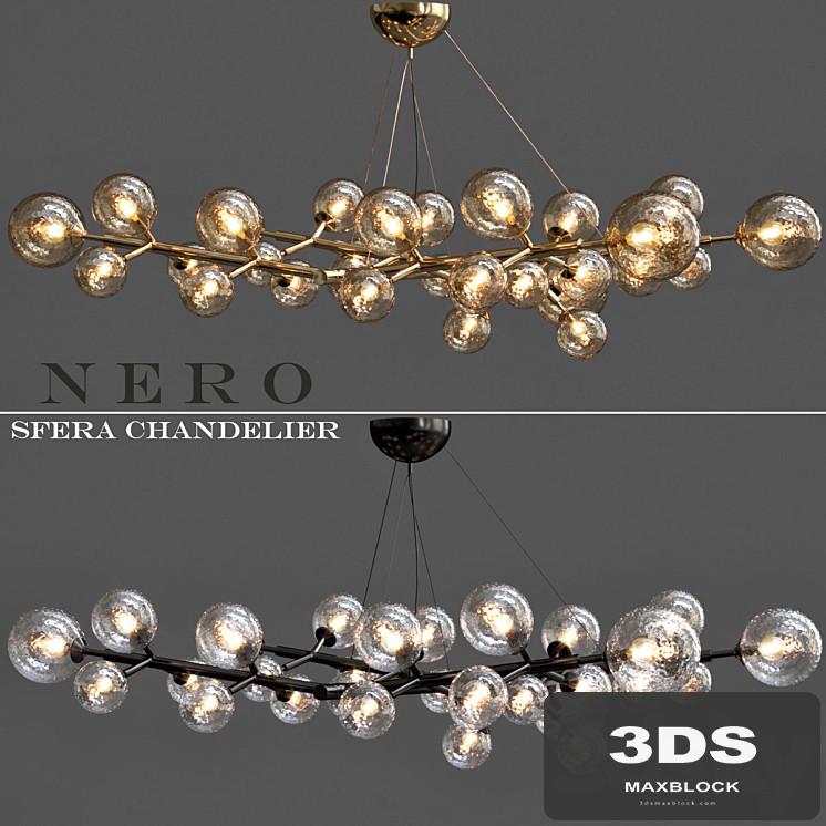 Black Nickel Chandelier