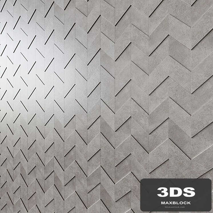 ATLAS CONCORDE DWELL Chevron 3D Decor