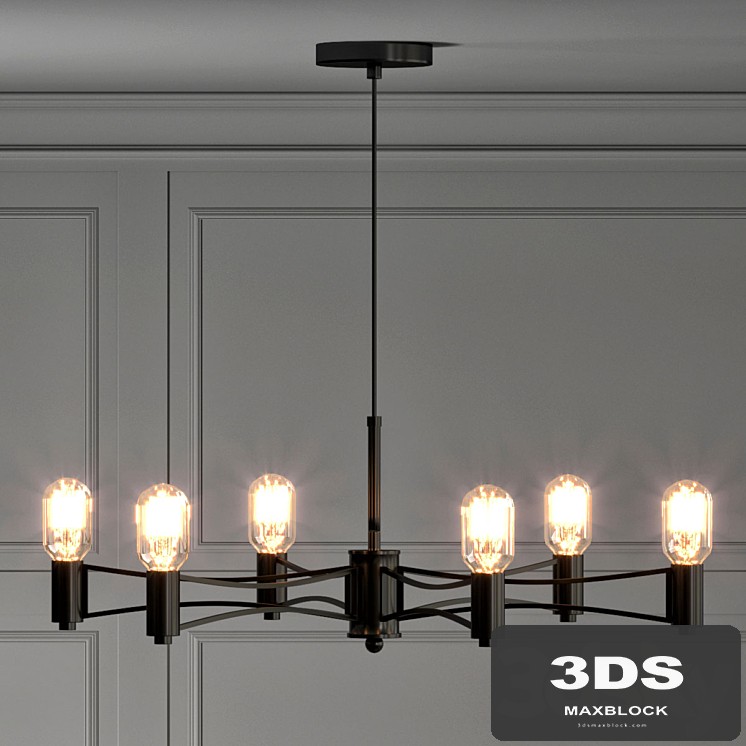 Loft Droplet Chandelier 6