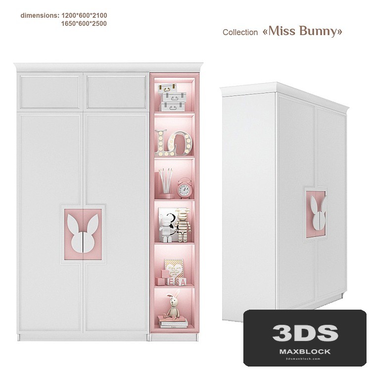 EFI Concept Kid / Miss Bunny -wardrobe 1200