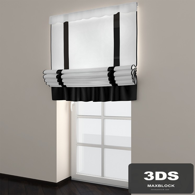 Roman window shades