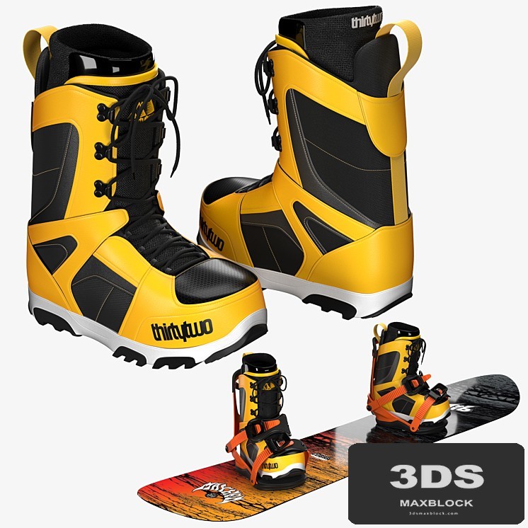 Snowboard + Boots + Bindings