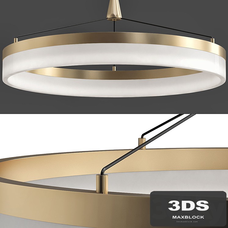 Keplar 1 Light Gold Pendant