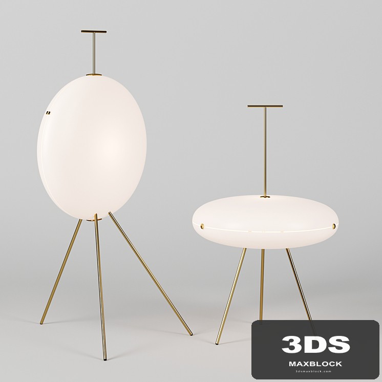 Gio Ponti Luna lamps by TATO