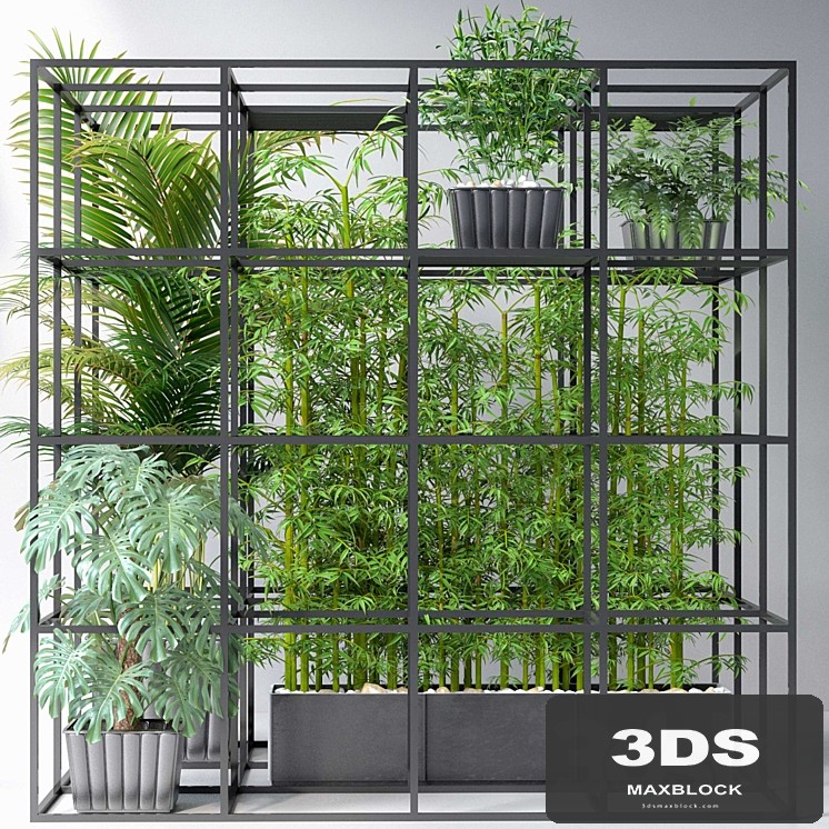 JC Wall Grid Plants Pot 7