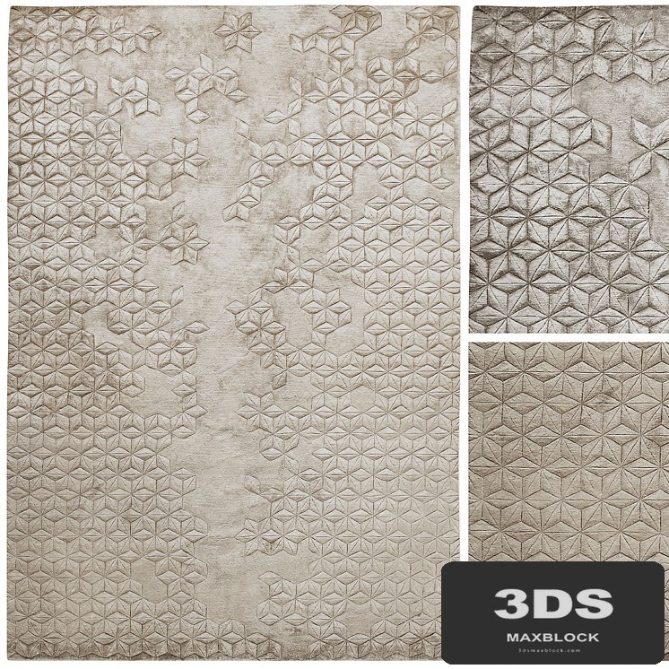 Star Silk Rug Set by The Rug Company