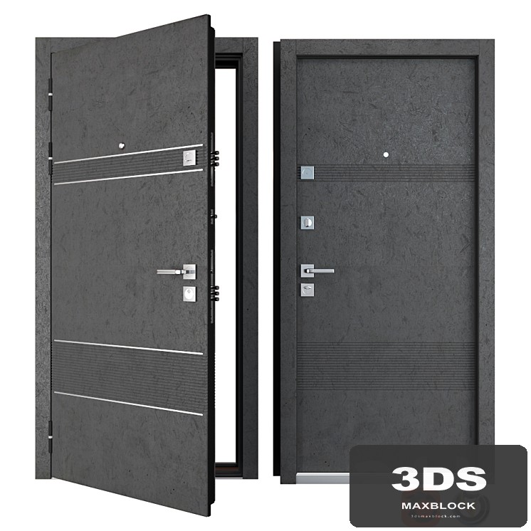 Entrance metal door Louna (Zimen)