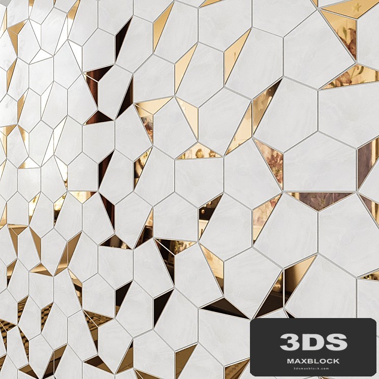 Mosaic / Porcelain stoneware / VALLELUNGA NOLITA Triangoli