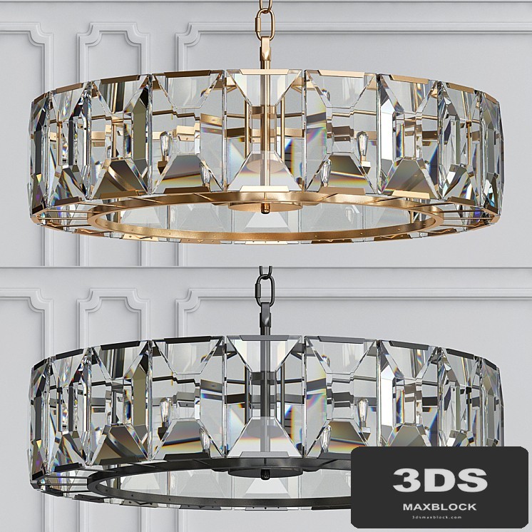 Rh harlow crystal round
