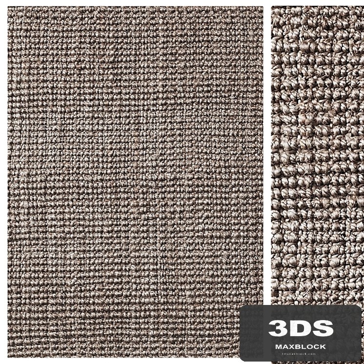Wilder boucle jute rug