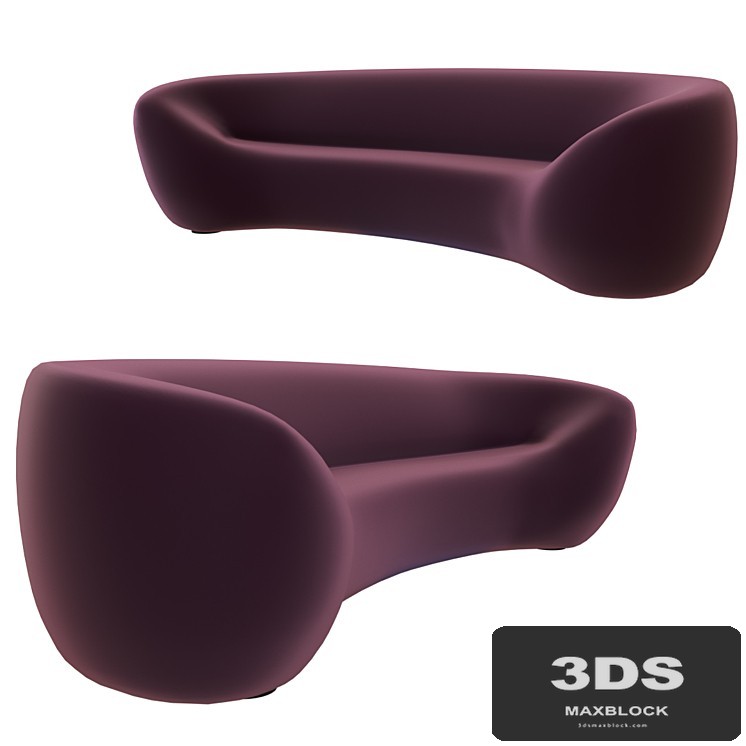 Pierre Paulin Sofa, Big C, Designed 1971