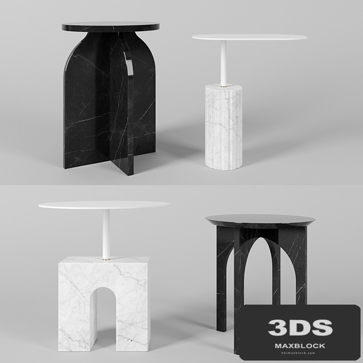 Side tables by Aparentment