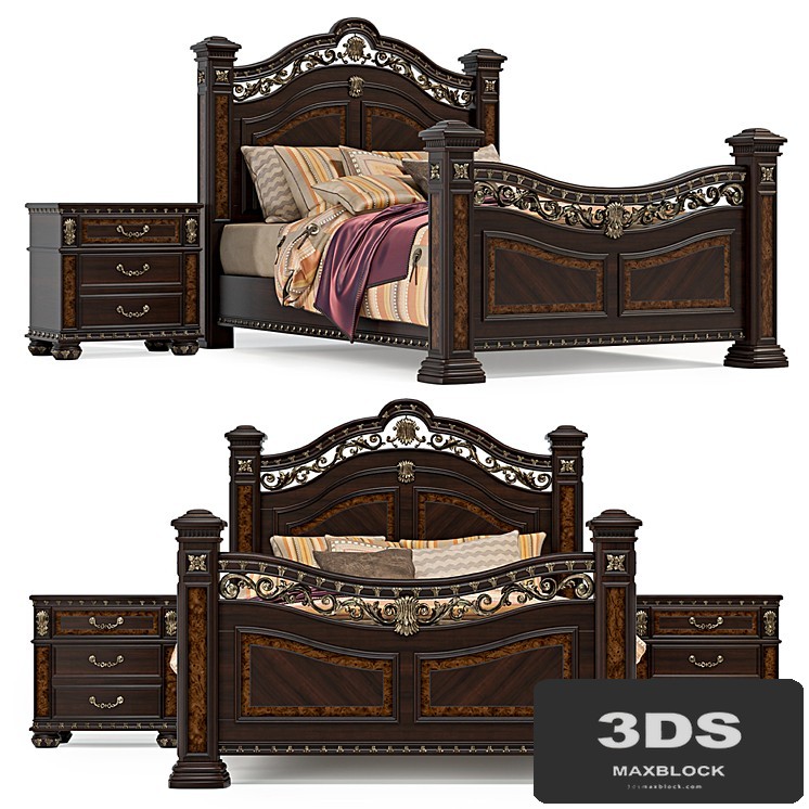Storrs Bedroom Set from Astoria Grand Shop