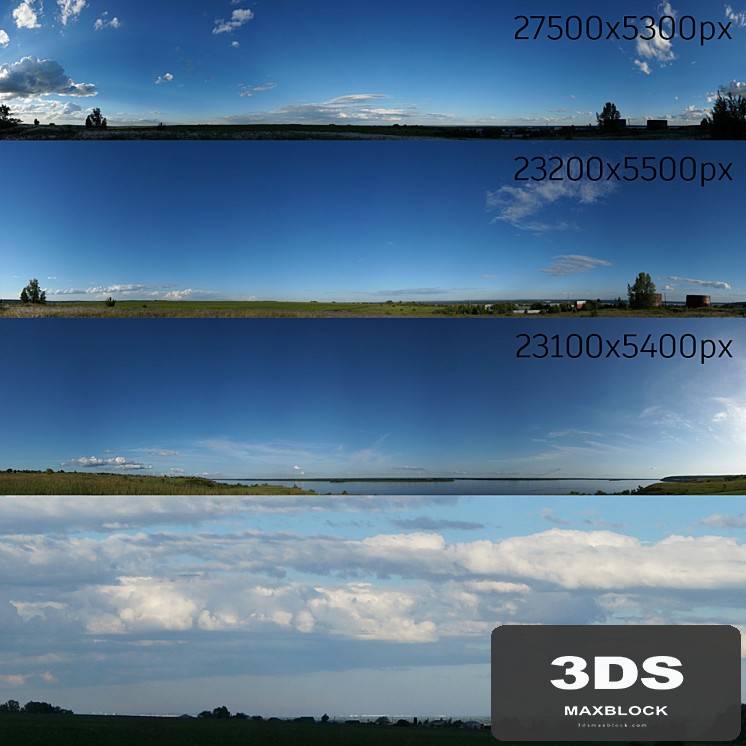 Panorama of the sky, collection No. 9