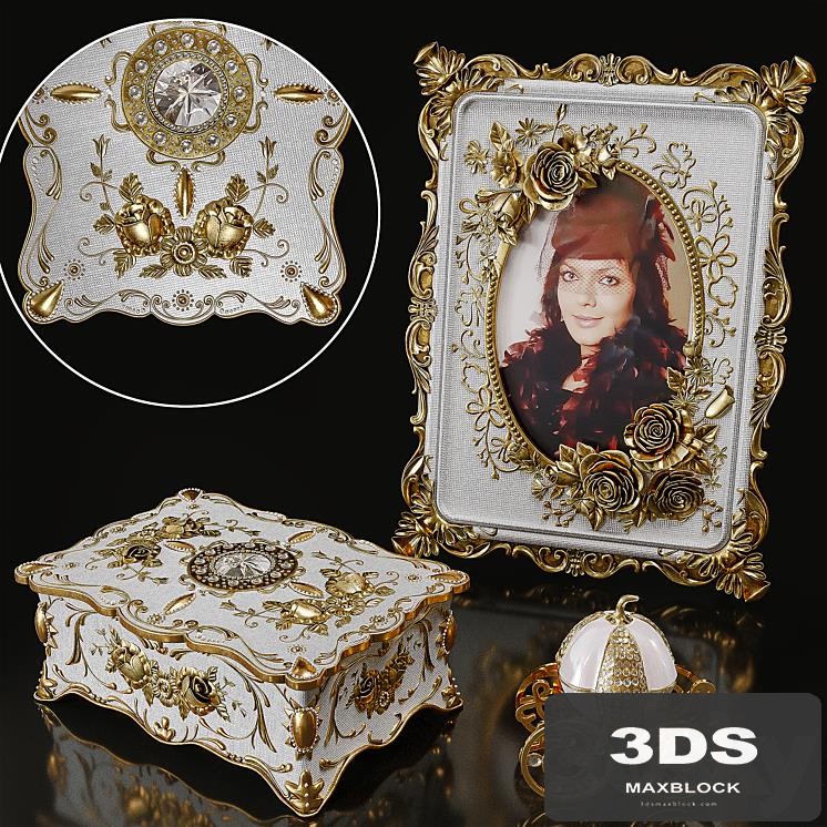 Gold Giftgarden Decor Set